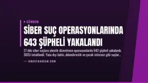 Siber Suç Operasyonlarında 643 Şüpheli Yakalandı