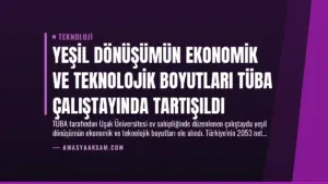 Yeşil Dönüşümün Ekonomik ve Teknolojik Boyutları TÜBA Çalıştayında Tartışıldı