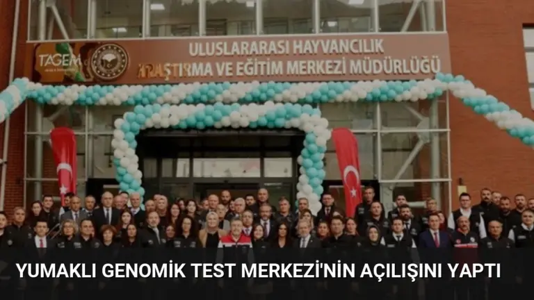 Yumaklı Genomik Test Merkezi'nin Açılışını Yaptı